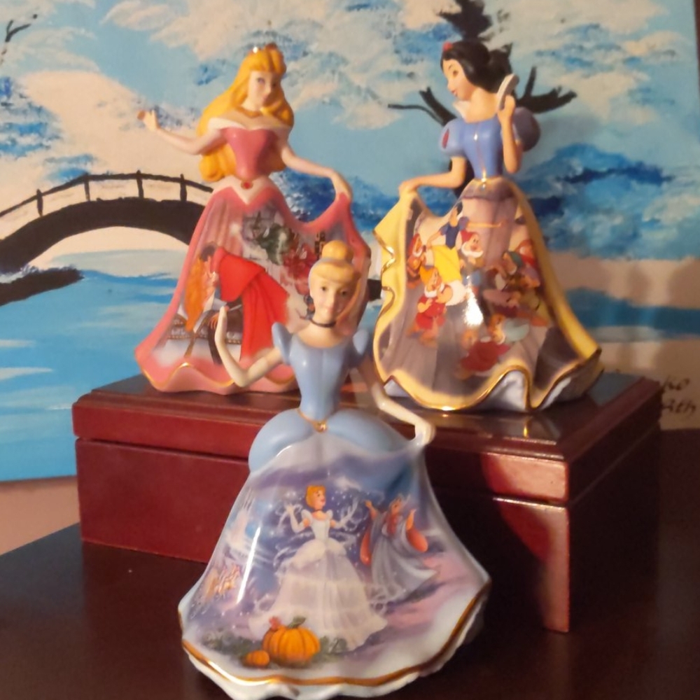 Disney princess Bradford Exchange bells